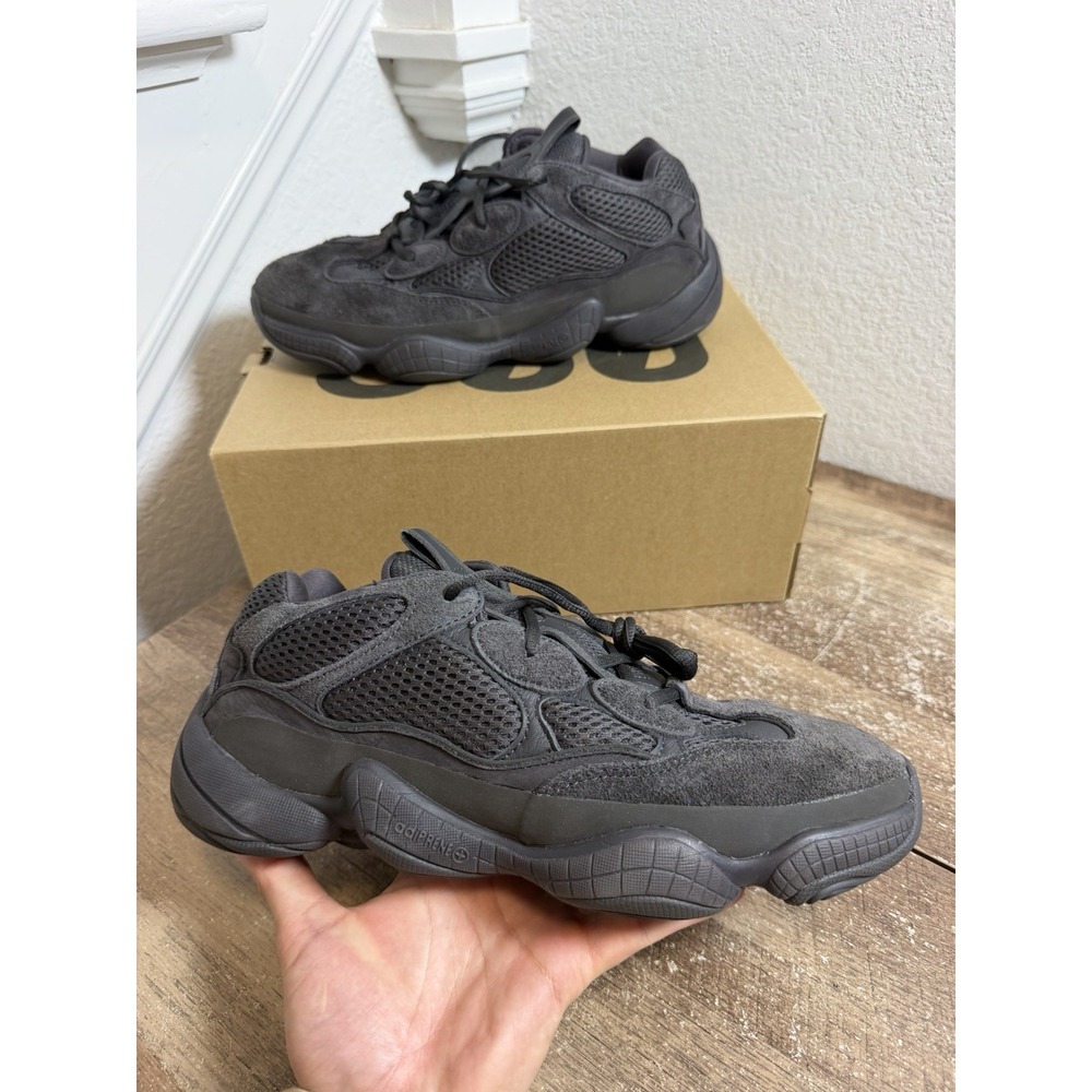 Adidas Yeezy 500 Utility Black Sneakers F36640 Mens Size 10.5 Low Top Shoes Rare